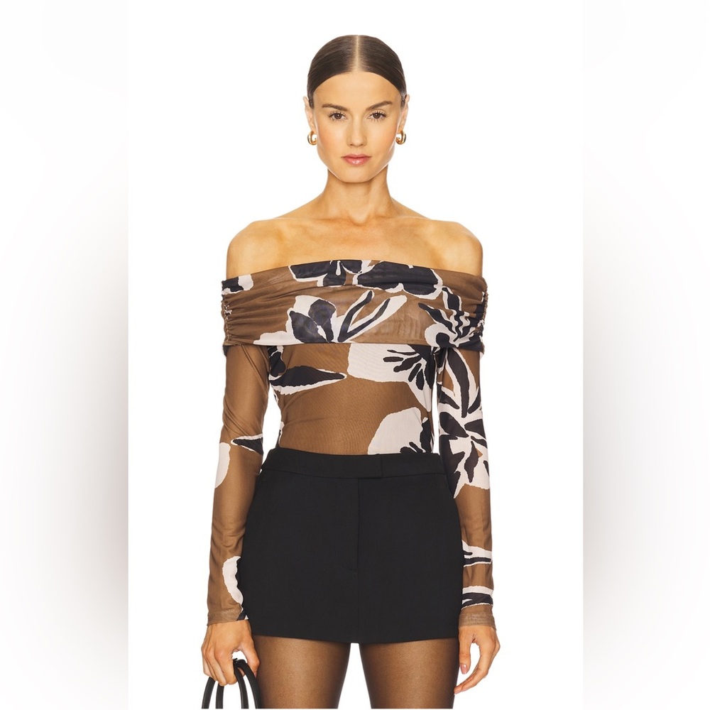 Cleobella Penelope Top in Smoked Clover
